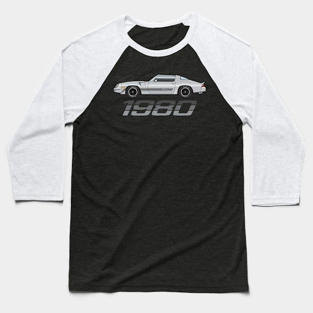 Silver 80 Baseball T-Shirt by JRCustoms44